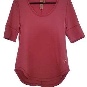 Women's INDYEVA SMALL Salmon Short Sleeve Top
